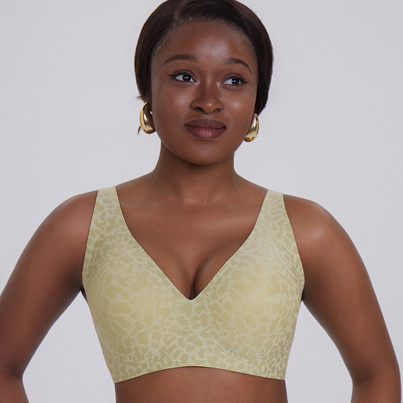 Women's Seamless Wireless  Full-Cup Bra