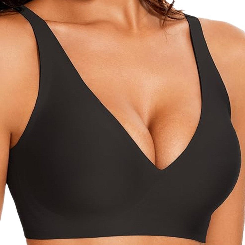 Women's Seamless Wireless  Full-Cup Bra