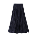 Solid Color Wide Leg Pants BROWN