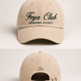 Frya Club Sporting Society Cap – Sand