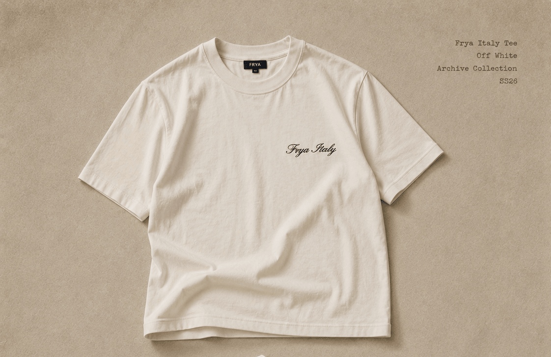 Frya Italy Tee – Off White